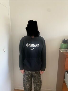 Fox racing X yamaha Black hoodie XL